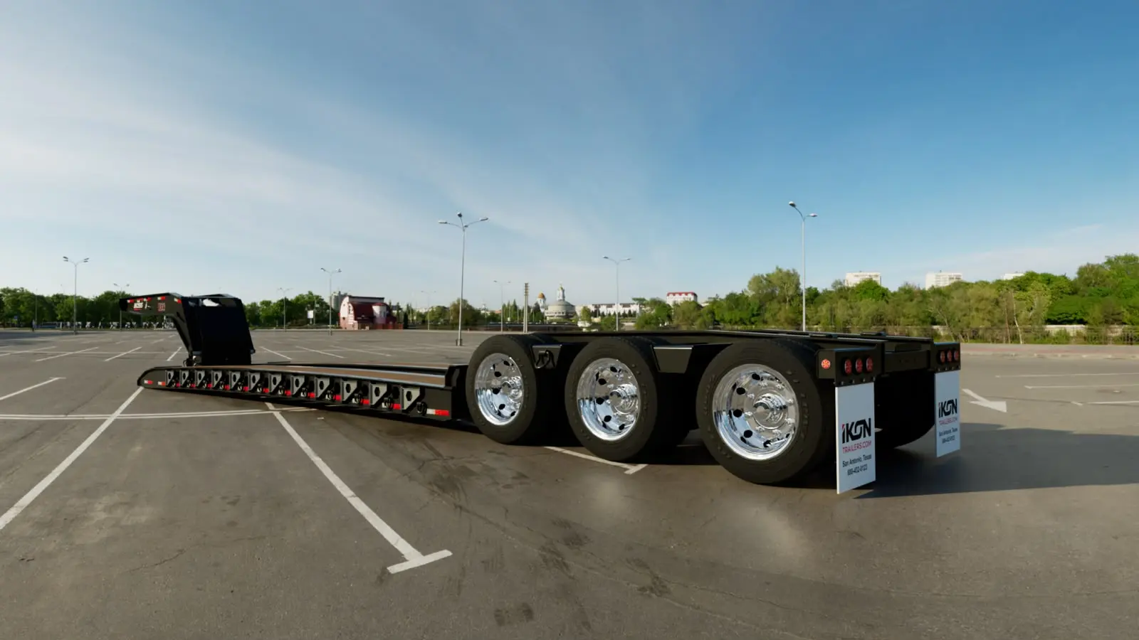 Lowboy Trailer